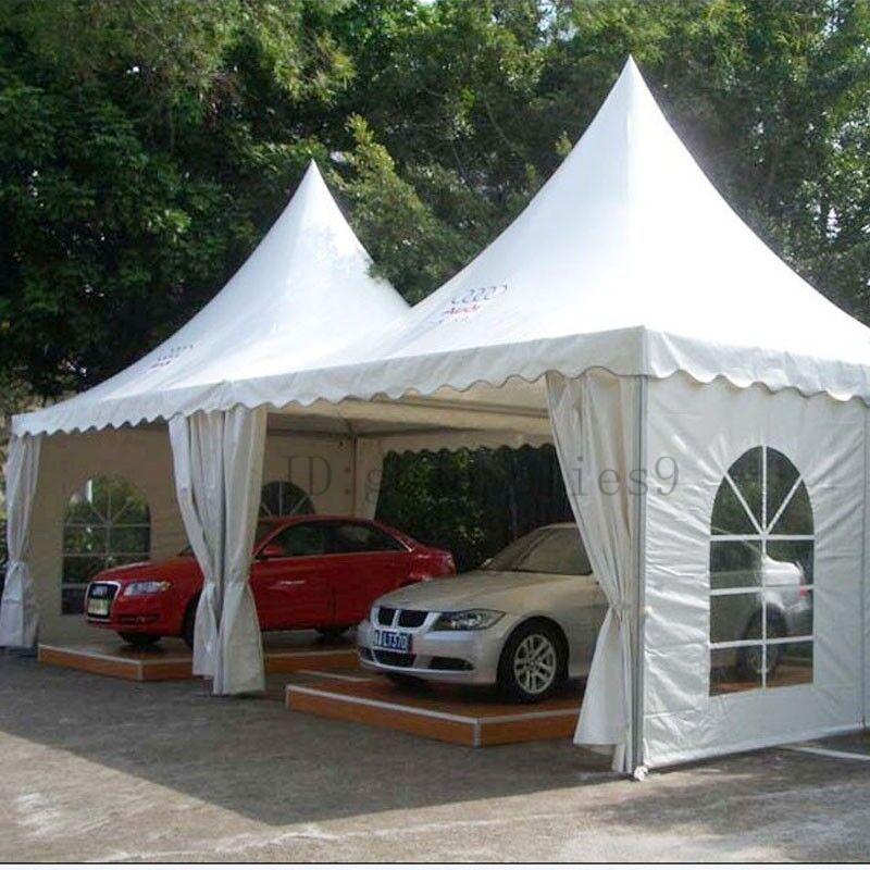 戶外歐式尖頂帳篷露天車展活動帳篷5米廣告攝影婚慶婚禮篷房白色