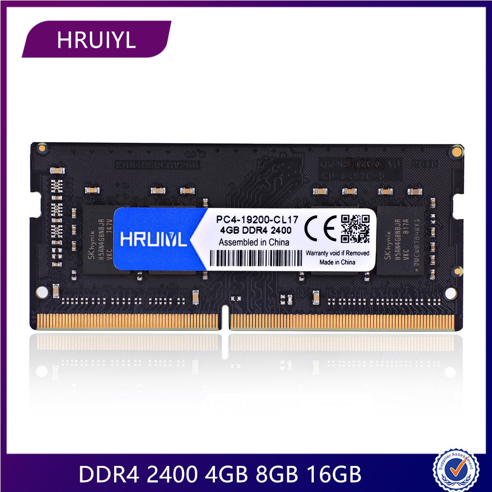 ♖Hruiyl DDR4 4GB 8GB 16GB 2400MHZ 內存適用於筆記本電腦 So