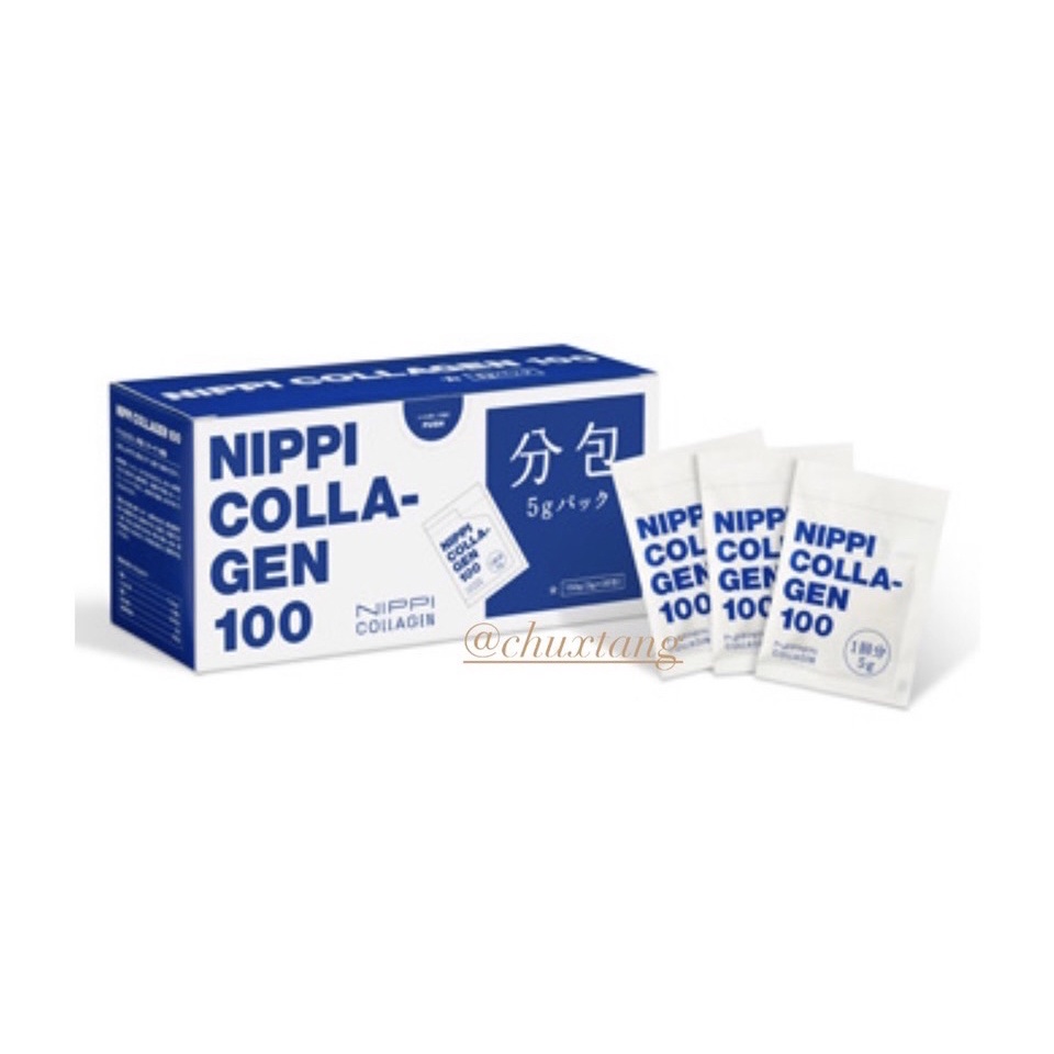 日本NIPPI COLLAGEN 100膠原蛋白 隨身包 （5G*30包）