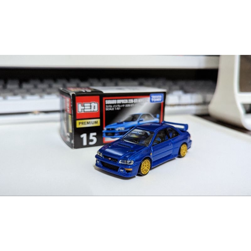 Tomica Premium 15  Subaru Impreza 22b  絕版 黑盒