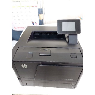 HP Laser Jet pro M401dn黑白鐳射印表機，雙面列印，網路介面