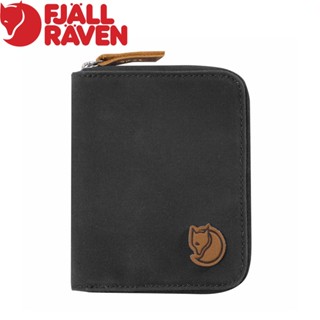 【 Fjallraven 小狐狸 瑞典 Zip Wallet皮夾《深灰》】F24216/短夾/零錢包/休閒短夾