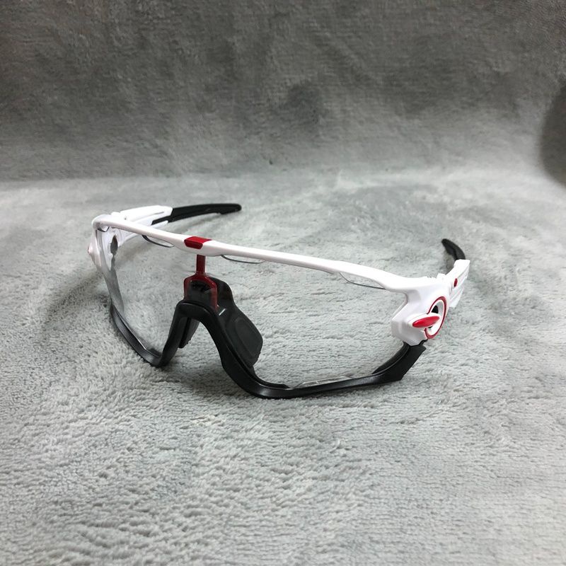 熱賣-23年新款眼鏡O記鐵騎自行車騎行眼鏡 OO9270近視變色防風防紫外線跑步護目風鏡3624