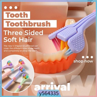 360 Degree Three-sided Soft Bristle Toothbrush Oral Care Saf