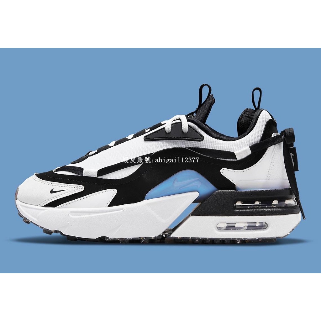 Nike Air Max Furyosa 白黑藍 氣墊 緩震運動慢跑鞋DH0531-002