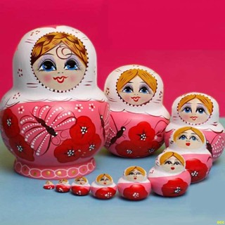 OOC爆品#手工俄羅斯套娃15層10層7層5層特價清倉木質創意禮物經典玩具