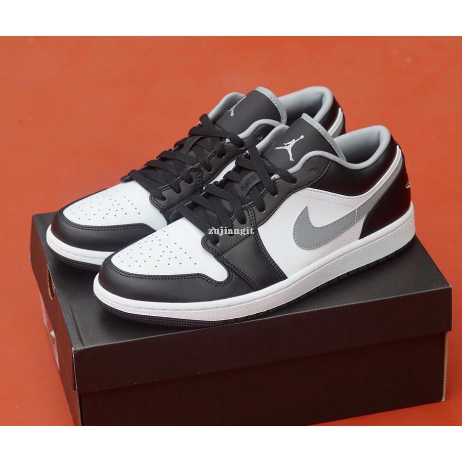Nike Air Jordan 1 Low Shadow 黑白灰 影子 男女款 553558-040