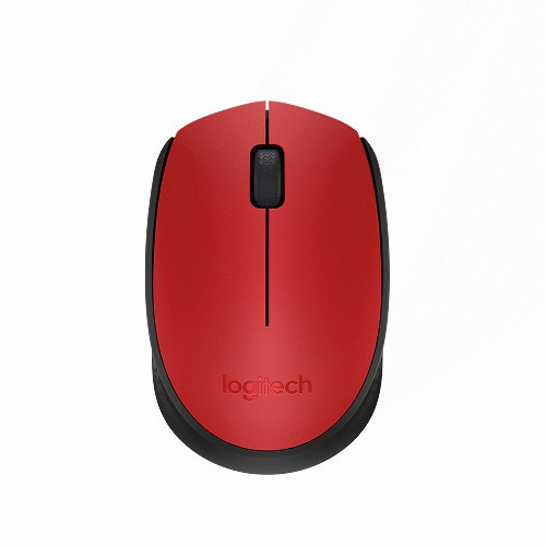 羅技 LOGITECH 910-004662 羅技 M171 無線滑鼠-紅  2.4 GHz 無線技術