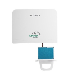 EDIMAX 訊舟 AI-1001W V3 空氣盒子 PM2.5 空污偵測 空氣品質檢測 EdiGreen 天線 壁掛