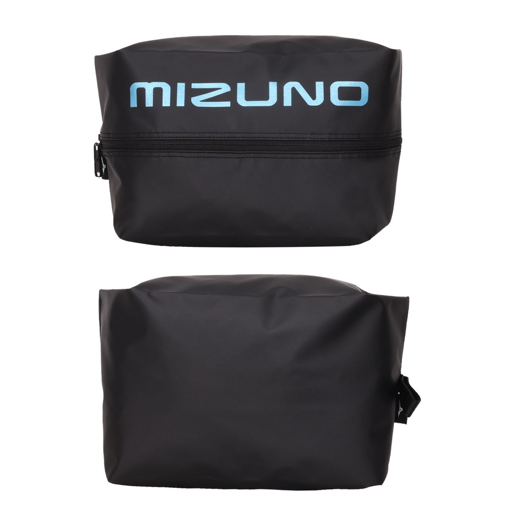 MIZUNO SWIM防水袋(手提袋 美津濃 裝備袋「33TM311609」 黑水藍
