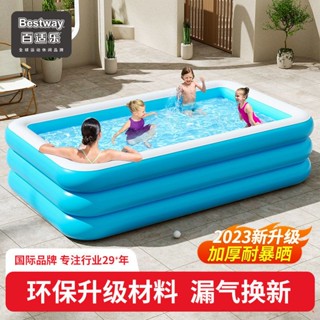 🔥限時免運🔥備貨充足🔥Bestway兒童充氣游泳池成人超大玩具家用小水池小孩游泳池家用
