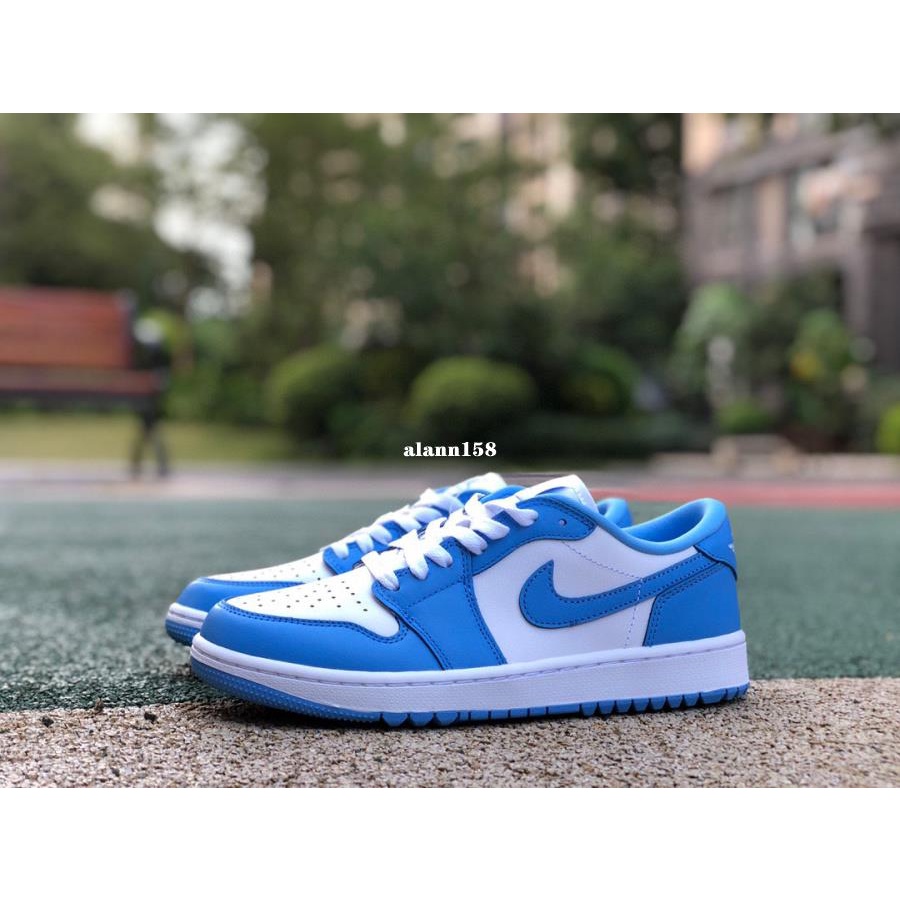 Air Jordan 1 Golf UNC AJ1 白藍 北卡藍 皮革 休閑滑板鞋 DD9315-100