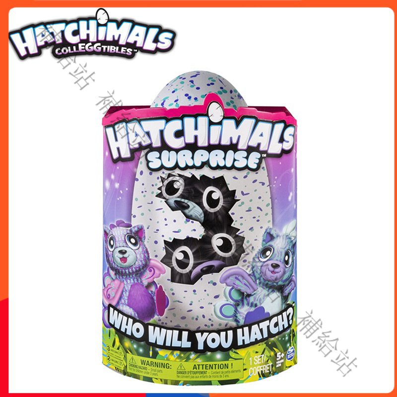 Hatchimals哈馳魔法蛋孵化神奇寵物盲盒雙胞胎會説話女孩兒童玩具