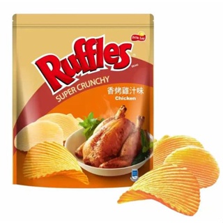 Ruffles 波樂雞汁口味厚切洋芋片 580公克 三組 W123855 COSCO代購