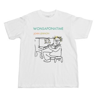 臺灣熱賣約翰列儂披頭士甲殼蟲美國樂隊球星高街美式街頭vtg白色短袖T恤男160