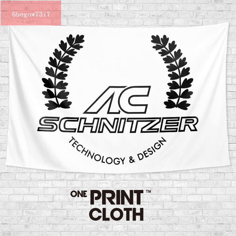 德系寶馬改裝汽車文化AC Schnitzer墻布裝飾背景布海報掛布掛毯畫（bogow印花)