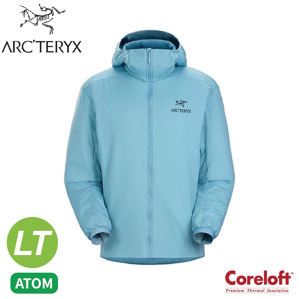 【ARC'TERYX 始祖鳥 男 Atom LT 化纖連帽外套《快樂藍》】X000005160/保暖外套/防風夾克