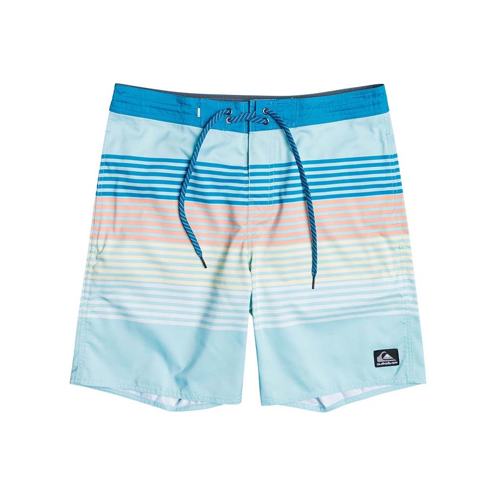 QUIKSILVER - THE BEACHSHORT 衝浪休閒褲 19吋 藍色 男泳裝 短褲-28