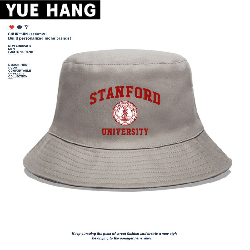 新品斯坦福大學棒球帽子美國名校Stanford畢業紀念男女學生防曬漁夫帽 RBSG