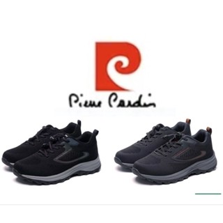 【pierre cardin 皮爾卡登】男款 輕量透氣 耐磨防滑慢跑鞋運動鞋黑G32/灰G33(PEM7918)