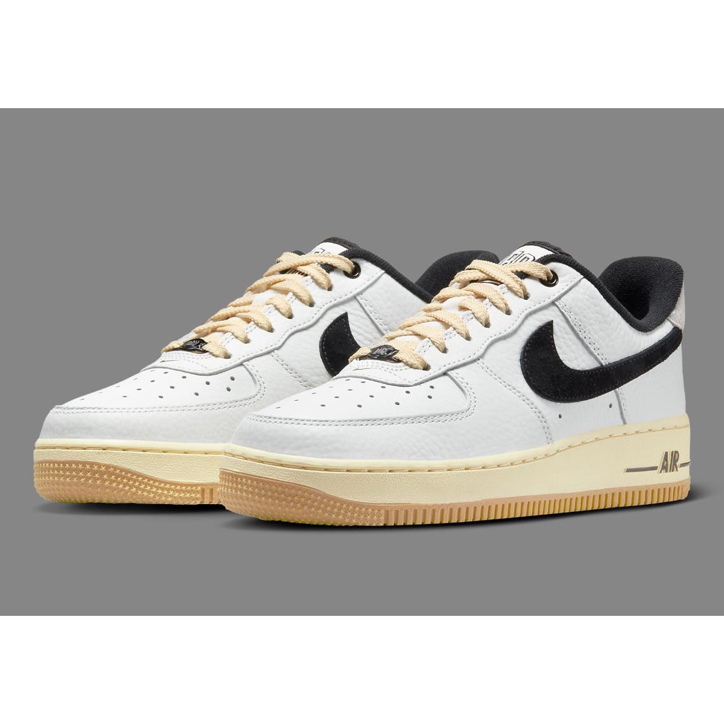 NIKE Air Force 1'07 Low 黑白 奶油 百搭 空軍 男女款 DR0148-101