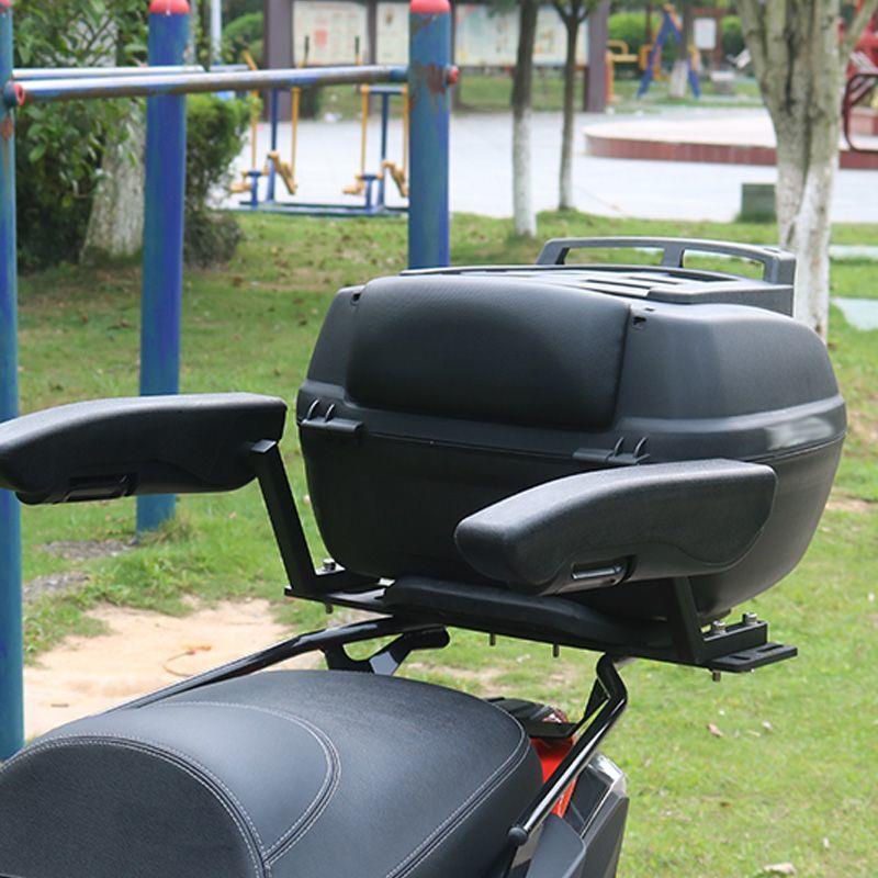 機車後座安全扶手可摺疊兒童通用拉力電動踏板車後扶手改裝配件