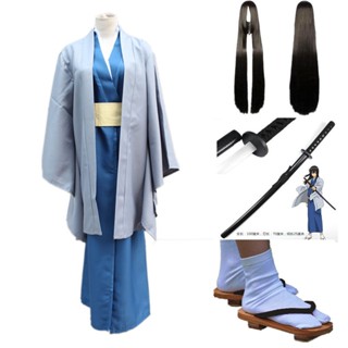 🚀臺灣出貨🚀 銀魂桂小太郎cos服和服漫展年會派對表演出cosplay服裝 表演演出服 萬聖節服裝 銀魂cos