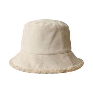 Jru 漁夫帽 水桶帽 冬帽 新款秋冬洋氣減齡上檔次氣質顯臉小羊羔絨盆帽 雙面可戴保暖帽子