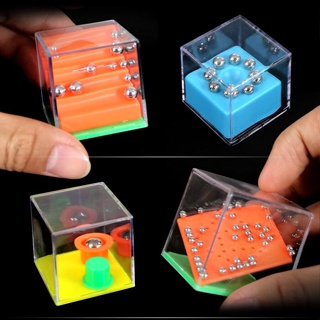 霈霈阿姨【好物推薦】兒童智能早教透明3D 走珠立體迷宮 彈珠成人智力減少壓力魔方玩具