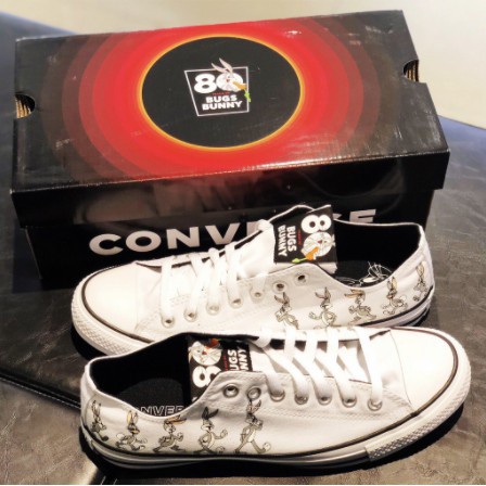 Bugs Bunny x Converse Chuck Taylor All Star 兔八哥白灰 休閒鞋169226C