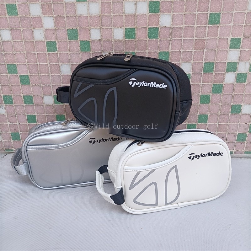 🔥現貨速發🔥 【Taylormade】新款泰勒梅高爾夫手包 男士手抓包 女士配件包 golf雜物包 置球袋防水 运动用品