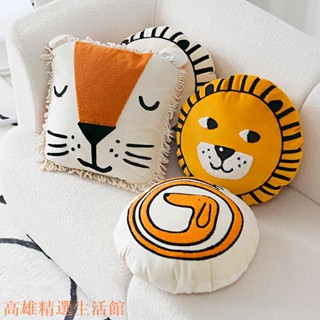 新品✨可愛獅子抱枕 臘腸狗抱枕 現代簡約風格 兒童床上抱枕 靠枕 ins風 可愛動物 沙發靠墊