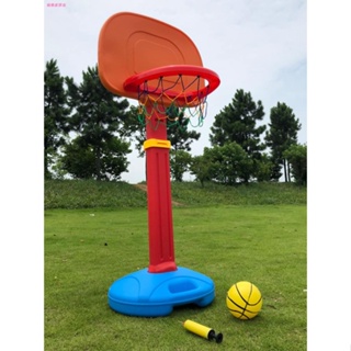兒童感統訓練器材益智類玩具~❃▥♙幼兒園兒童投籃框籃球架塑料筐可移動籃筐球架家用球戶外玩具籃架