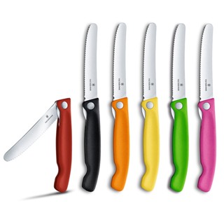 VICTORINOX 瑞士維氏摺疊款番茄刀 / 6色任選 (67831)