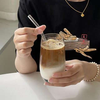 LIGHT HOMEins簡約風玻璃果汁杯氣泡水杯水果茶冷飲杯冰美式咖啡奶茶飲料杯#預購#要開超取請聊聊我
