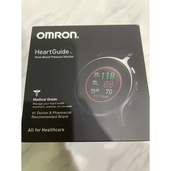 OMRON HeartGuide Wrist Blood Pressure歐姆龍血壓 心率 睡眠 運動手錶（M號，中）