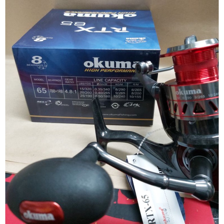 Okuma 寶熊公司 RTX 65 阿提斯 8000型 龍膽石斑 海釣捲線器
