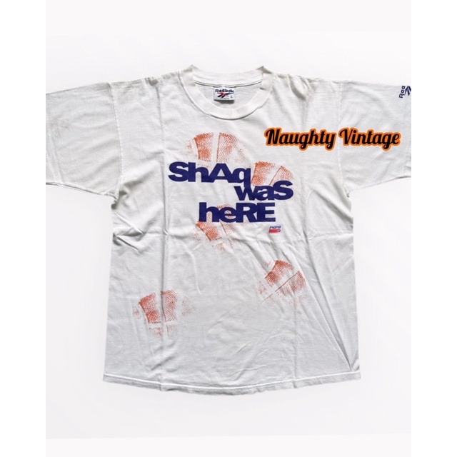 Reebok古著 俠客歐尼爾 美國製 百事可樂 Vintage Shaq Was Here Pepsi Tee 90s