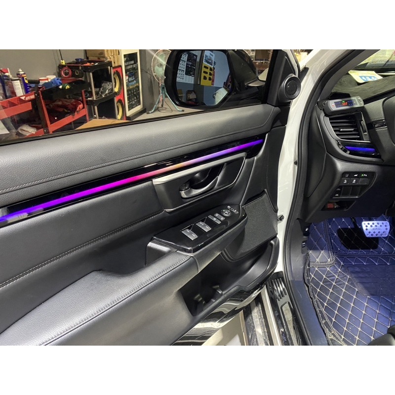 九七八汽車精品 本田 HONDA CRV5代 CRV5.5代2023最新款 3D動態幻彩氛圍燈 氣氛燈 超漂亮！