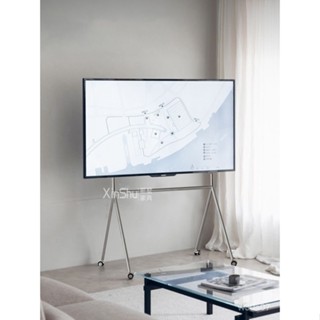 居傢優品#免運#高階金屬感電視支架北歐簡約客廳傢用落地架可移動通用顯示器掛架電視立架/看闆架/落地架/掛架