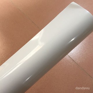 【優選精品】汽車白色貼膜 年審亮白車頂膜 透明車膜亞光白珍珠白碳縴維改色膜機車ins日韓風 NAAC