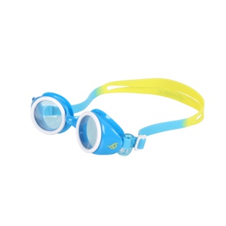 SABLE 平光兒童泳鏡-金魚(防霧 抗UV 蛙鏡 游泳 戲水 訓練「201C3」 藍白