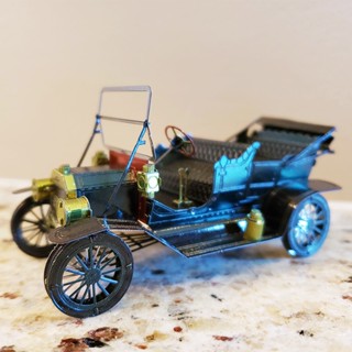 限時5折特惠 金屬DIY拼裝模型3D免膠立體拼圖 福特T型汽車 老爺車