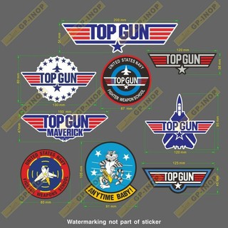 捍衛戰士 獨行俠 Top Gun Maverick LOGO F-14 F-18 防水防曬3M貼紙 行李箱貼紙 筆電貼紙