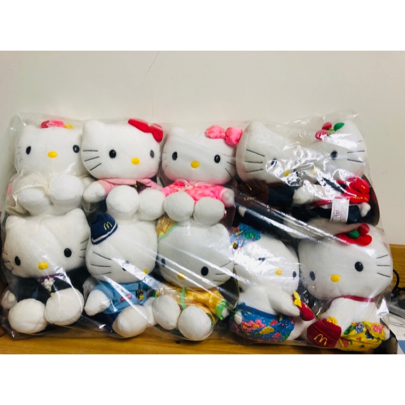 麥當勞 Hello Kitty 1999 初代 全套 20年絕版蒐藏 娃娃