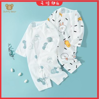 卡哇伊&現+免運 紗布衣 蝴蝶衣 新生兒 包屁衣 爬行服 寶寶 嬰兒連身衣 寶寶上衣嬰兒連體衣純棉空調服哈衣男女寶寶春夏