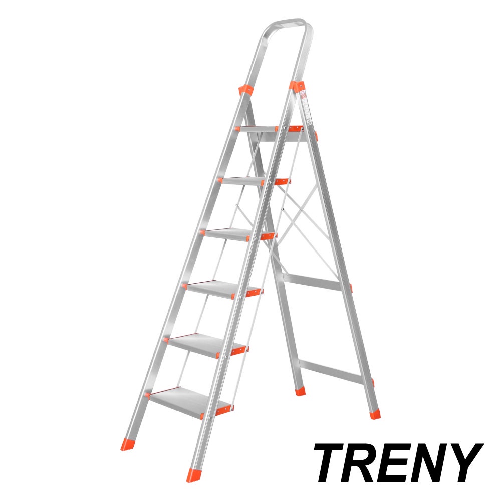 【TRENY】大踏板 六階鋁梯｜ASTool 亞仕托