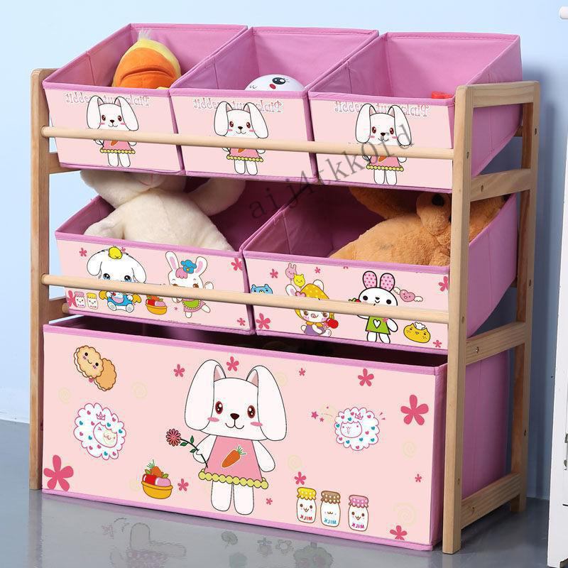 【免運】幼兒園書包櫃實木玩具架兒童玩具收納架整理箱收納櫃寶寶玩具收納