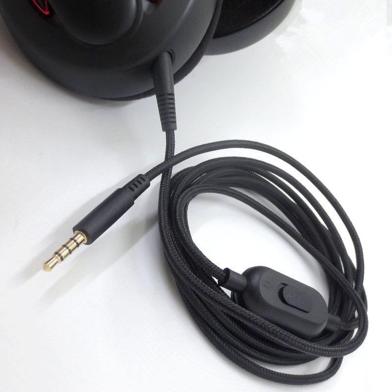 ☆❇☛線控調音耳機線適用于森海PC 373D GSP500 G4ME ONE