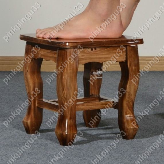 pinkpingu33小闆凳子 矮凳 實木凳子 原木椅 實木椅 椅凳 凳子 木凳 碳化凳子傢用小木凳書房實木香柏木小方凳